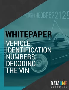 Understanding Vehicle Identification Numbers